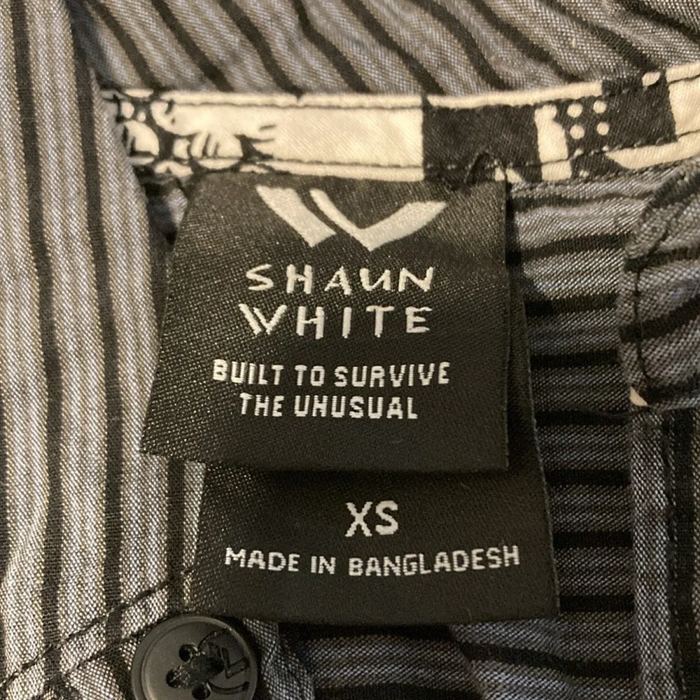 Shaun White short sleeve button down shirt
